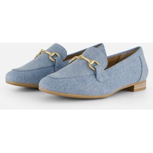 Marco Tozzi Denim Instappers blauw Textel Blauw 38,39,40 female Marco Tozzi Denim Instappers blauw Textel Blauw 38,39,40 female