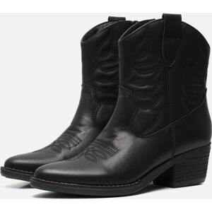Cellini Cowboylaarzen zwart Leer Zwart 36,42 female Cellini Cowboylaarzen zwart Leer Zwart 36,42 female
