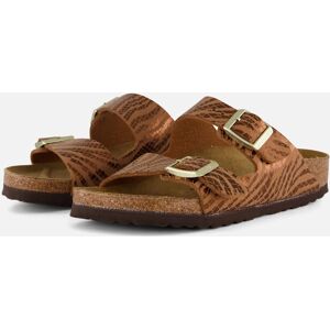 Birkenstock Arizona Slippers bruin Synthetisch Bruin 36,37,38,39,40 female Birkenstock Arizona Slippers bruin Synthetisch Bruin 36,37,38,39,40 female