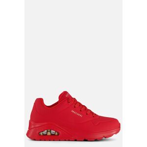 Skechers Uno Sneakers rood Synthetisch Rood 36,37,38,39,40,41,42 female
