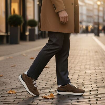 Vertice Sneakers taupe Suede Taupe 41,42,43,44,45,46 male Vertice Sneakers taupe Suede Taupe 41,42,43,44,45,46 male