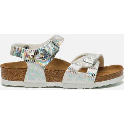 Birkenstock Rio Hologram sandalen zilver Zilver 29,30 male Birkenstock Rio Hologram sandalen zilver Zilver 29,30 male