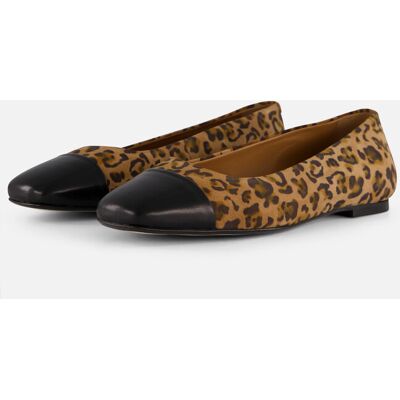 Linea Zeta Leopard Ballerina's bruin Leer Bruin 36,37,38,39,40,41 female Linea Zeta Leopard Ballerina's bruin Leer Bruin 36,37,38,39,40,41 female