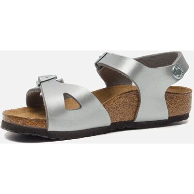 Birkenstock Rio Sandalen zilver Zilver 28,29 male Birkenstock Rio Sandalen zilver Zilver 28,29 male