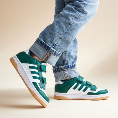 Adidas Rapid Court Sneakers groen Synthetisch Groen 32,29,33,35,34 male Adidas Rapid Court Sneakers groen Synthetisch Groen 32,29,33,35,34 male