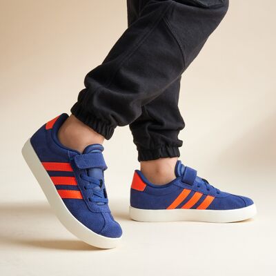 Adidas VL Court 3.0 Sneakers blauw Suede Blauw 33,35,34,28,31,32 male Adidas VL Court 3.0 Sneakers blauw Suede Blauw 33,35,34,28,31,32 male