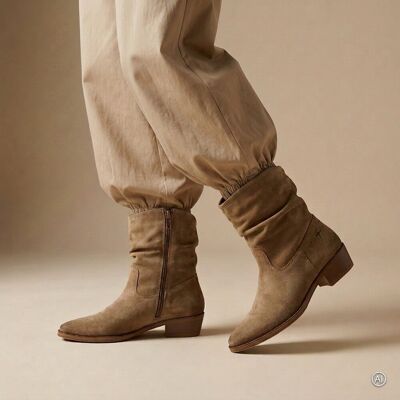 Tamaris Tamaris Cowboylaarzen beige Beige 42 Dames Tamaris Tamaris Cowboylaarzen beige Beige 42 Dames