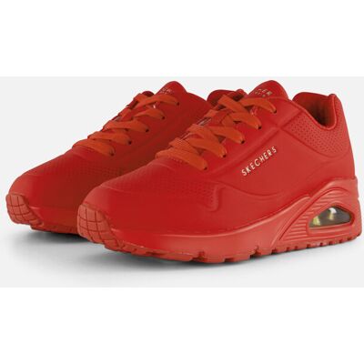 Skechers Uno Stand On Air Sneakers - Rood - Kinder schoenen Skechers Uno Stand On Air Sneakers - Rood - Kinder schoenen