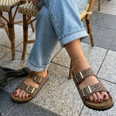 Birkenstock Arizona Narrow grey taupe Leopard Taupe 36,37,38,41,42,43 female Birkenstock Arizona Narrow grey taupe Leopard Taupe 36,37,38,41,42,43 female