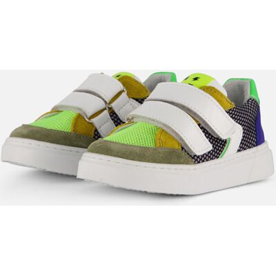 Muyters Velcro Sneakers groen Leer Combinatie 23,24,25,26,27 male Muyters Velcro Sneakers groen Leer Combinatie 23,24,25,26,27 male