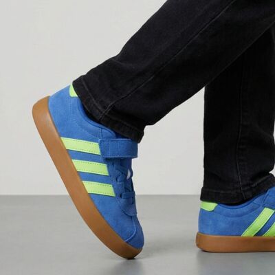 Adidas VL Court 3.0 Sneakers blauw Suede Blauw 34,30,33,29,28,31,35,32 male Adidas VL Court 3.0 Sneakers blauw Suede Blauw 34,30,33,29,28,31,35,32 male