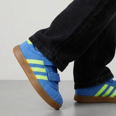 Adidas VL Court 3.0 Sneakers blauw Synthetisch Blauw 26,24,23,27,25 male Adidas VL Court 3.0 Sneakers blauw Synthetisch Blauw 26,24,23,27,25 male