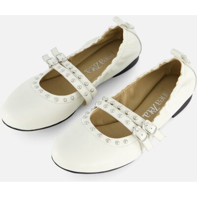 Linea Zeta Ballerina's beige Leer Beige 37,38 female Linea Zeta Ballerina's beige Leer Beige 37,38 female