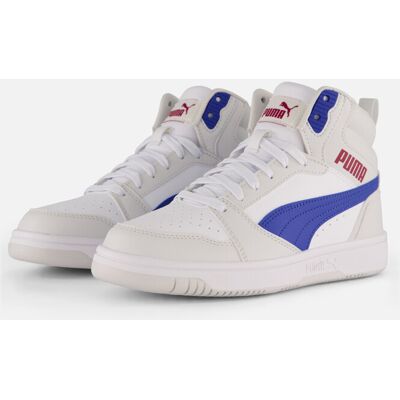 PUMA Rebound V6 Mid Jr Unisex Sneakers - Sportieve Kinderschoenen PUMA Rebound V6 Mid Jr Unisex Sneakers - Sportieve Kinderschoenen