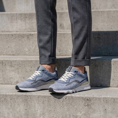 Floris van Bommel Floris van Bommel De Zager 02.56 Sneakers blauw Blauw 10,5 Heren Floris van Bommel Floris van Bommel De Zager 02.56 Sneakers blauw Blauw 10,5 Heren