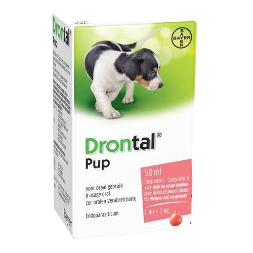 Bayer drontal ontworming pup (50 ML)