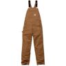 Carhartt 102776 Bib Overall - Carhartt Brown - W30/L30