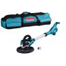 Makita DSL801ZU 18V Li-Ion Accu Langnek Schuurmachine Body Met Tas En AWS Zender - 225mm