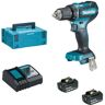 Makita DDF485RFJ 18V Li-Ion Accu Boor-/schroefmachine Set (2x 3.0Ah) In Mbox - Koolborstelloos