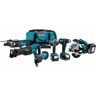 Makita DLX6038T 18V Li-Ion Accu Combiset (3x 5,0Ah Accu) In Toolbag