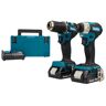 Makita DLX2423AJ LXT 18V Li-Ion Accu Combiset (2x 2,0Ah Accu) In Mbox