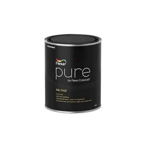 Flexa Pure Lak Watergedragen Mat 1 Liter 100% Wit