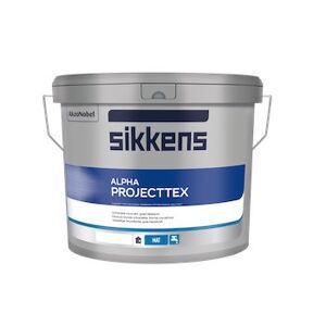 Sikkens Alpha Projecttex 5 Liter 100% Wit