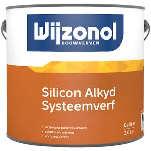 Wijzonol Silicon Alkyd Systeemverf 2,5 Liter Op Kleur Gemengd