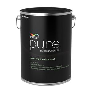 Pure Flexa Pure Muurverf Extra Mat 5 Liter Op Kleur Gemengd