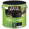 Cetabever Dekkend Schuur&Tuinhuis Beits Zwart 2,5 Liter