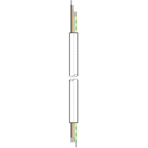 AEG Aansluitkabel fornuis 3872452010 AEG Aansluitkabel fornuis 3872452010
