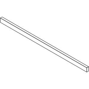 AEG voorpaneel, zonder, houder, ELX inox 140223261011 AEG voorpaneel, zonder, houder, ELX inox 140223261011
