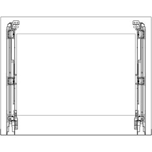 AEG voorste glas, inox, Arthur Martin, 596x466mm 140225496219 AEG voorste glas, inox, Arthur Martin, 596x466mm 140225496219