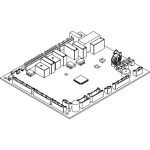 AEG niet-geconfigureerde module, stroombord, ERF2600 140074487020 AEG niet-geconfigureerde module, stroombord, ERF2600 140074487020