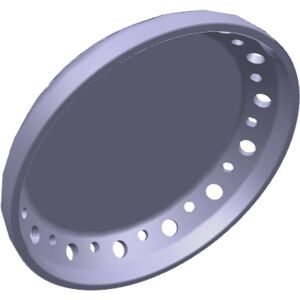 Secundaire branderafdekking - Gasbranderonderdeel Secundaire branderafdekking - Gasbranderonderdeel