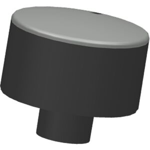 AEG Index Knop Zwart - Knebel/Knob AEG Index Knop Zwart - Knebel/Knob