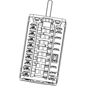 AEG bakovenschakelaar, 9+0 140126655020 AEG bakovenschakelaar, 9+0 140126655020