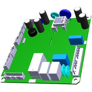 AEG niet-geconfigureerde module, stroombord 2425850100 AEG niet-geconfigureerde module, stroombord 2425850100