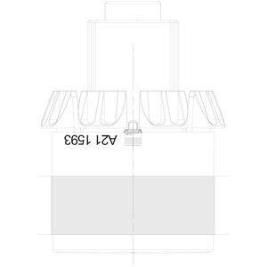 AEG knop, index, zwart, 140211590058 AEG knop, index, zwart, 140211590058