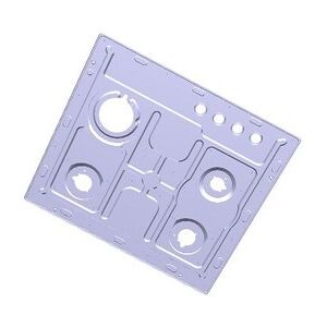 AEG bovenblad, inox, AEG, 745x515mm 140163267044 AEG bovenblad, inox, AEG, 745x515mm 140163267044
