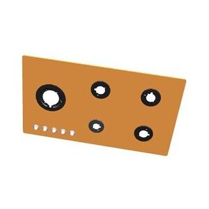 AEG bovenblad, zwart, AEG, 880.5x510mm 140028839102 AEG bovenblad, zwart, AEG, 880.5x510mm 140028839102