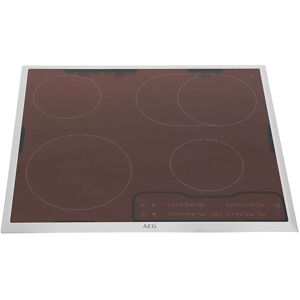 AEG glasplaat met kader, inox, AEG, 576x516mm 5551124315 AEG glasplaat met kader, inox, AEG, 576x516mm 5551124315