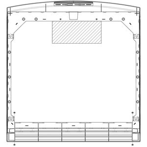 AEG bovenblad, neutraal, 7820, 600.4x634.5mm 2064200286 AEG bovenblad, neutraal, 7820, 600.4x634.5mm 2064200286