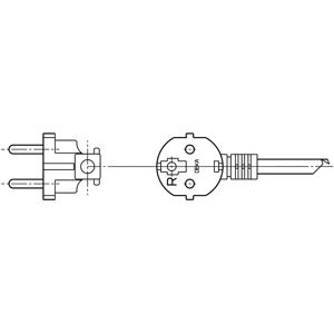 AEG snoer, GBR,1600mm,3x1.5mm 8581366119205 AEG snoer, GBR,1600mm,3x1.5mm 8581366119205