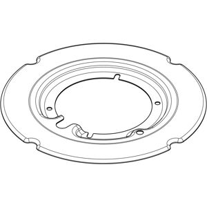 AEG Deksel - Driekransbrander - Matzwart - Burner AEG Deksel - Driekransbrander - Matzwart - Burner