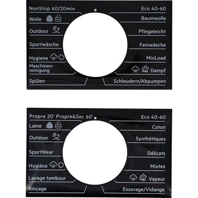 AEG programmaplaat, knop, zelfklevend, DE,FR 140142563224 AEG programmaplaat, knop, zelfklevend, DE,FR 140142563224