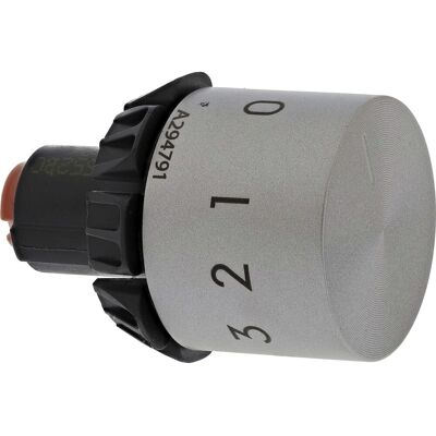 AEG knop, energieschakelaar, inox, 9-0 140294791029 AEG knop, energieschakelaar, inox, 9-0 140294791029