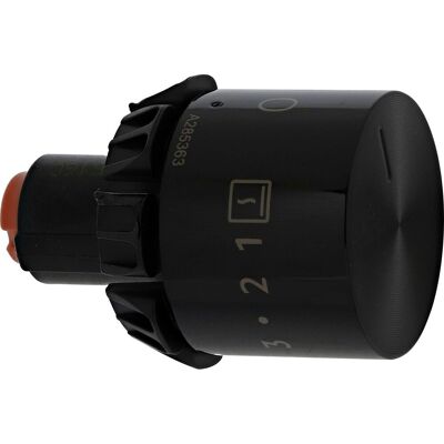 AEG knop, dubbele energieregelaar, zwart, 9-0 140285363051 AEG knop, dubbele energieregelaar, zwart, 9-0 140285363051