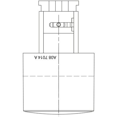 AEG knop, zwart, 140087014050 AEG knop, zwart, 140087014050