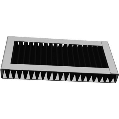 AEG koolstoffilter, glazen plank, 45x95mm, CLEANAIR+ 8582420478108 AEG koolstoffilter, glazen plank, 45x95mm, CLEANAIR+ 8582420478108